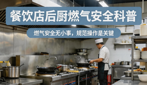 餐饮店后厨如何安全使用燃气