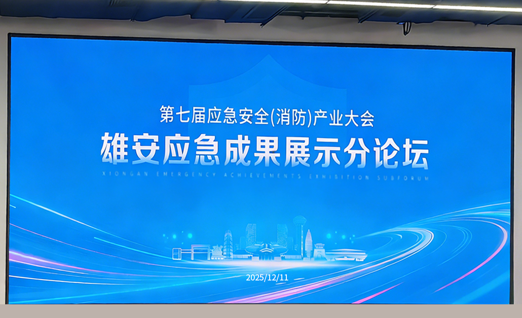 赏金国际亮相CEIS2025雄安应急成果展示分论坛 共话应急安全新未来