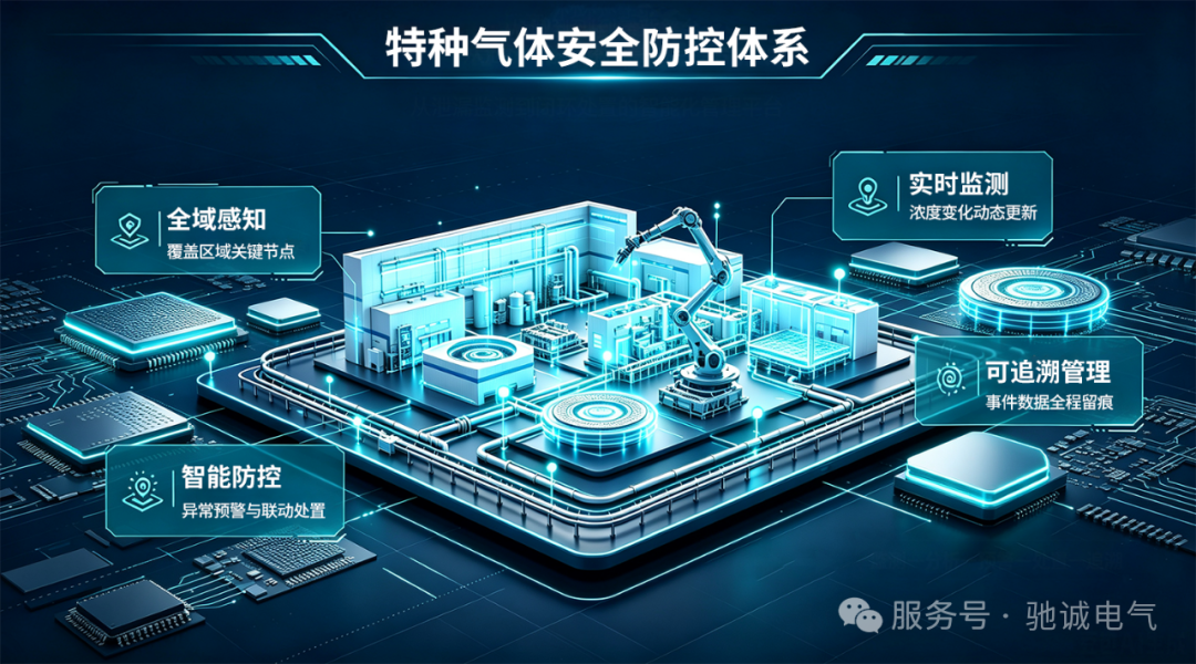 半导体行业气体安全解决方案
